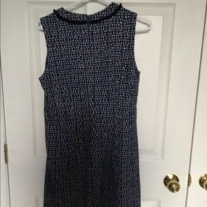 Tristan tweed dress zippered back